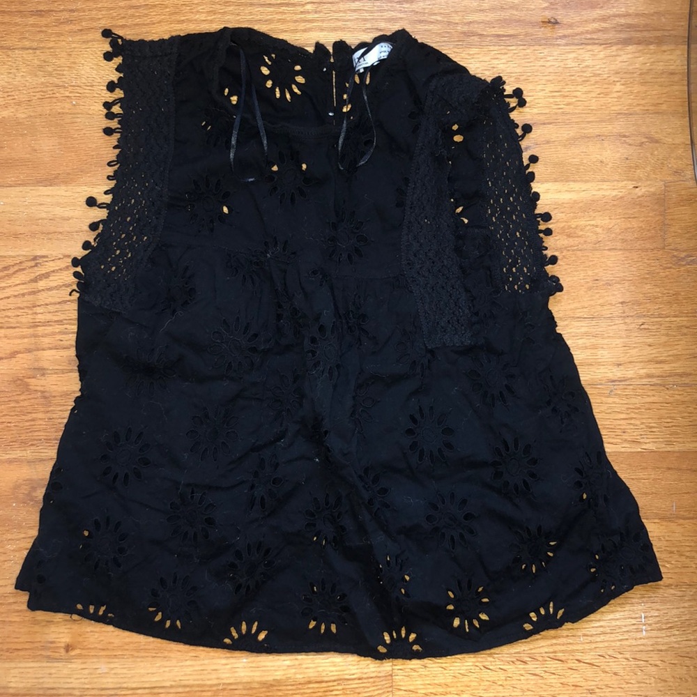 Black Zara Top